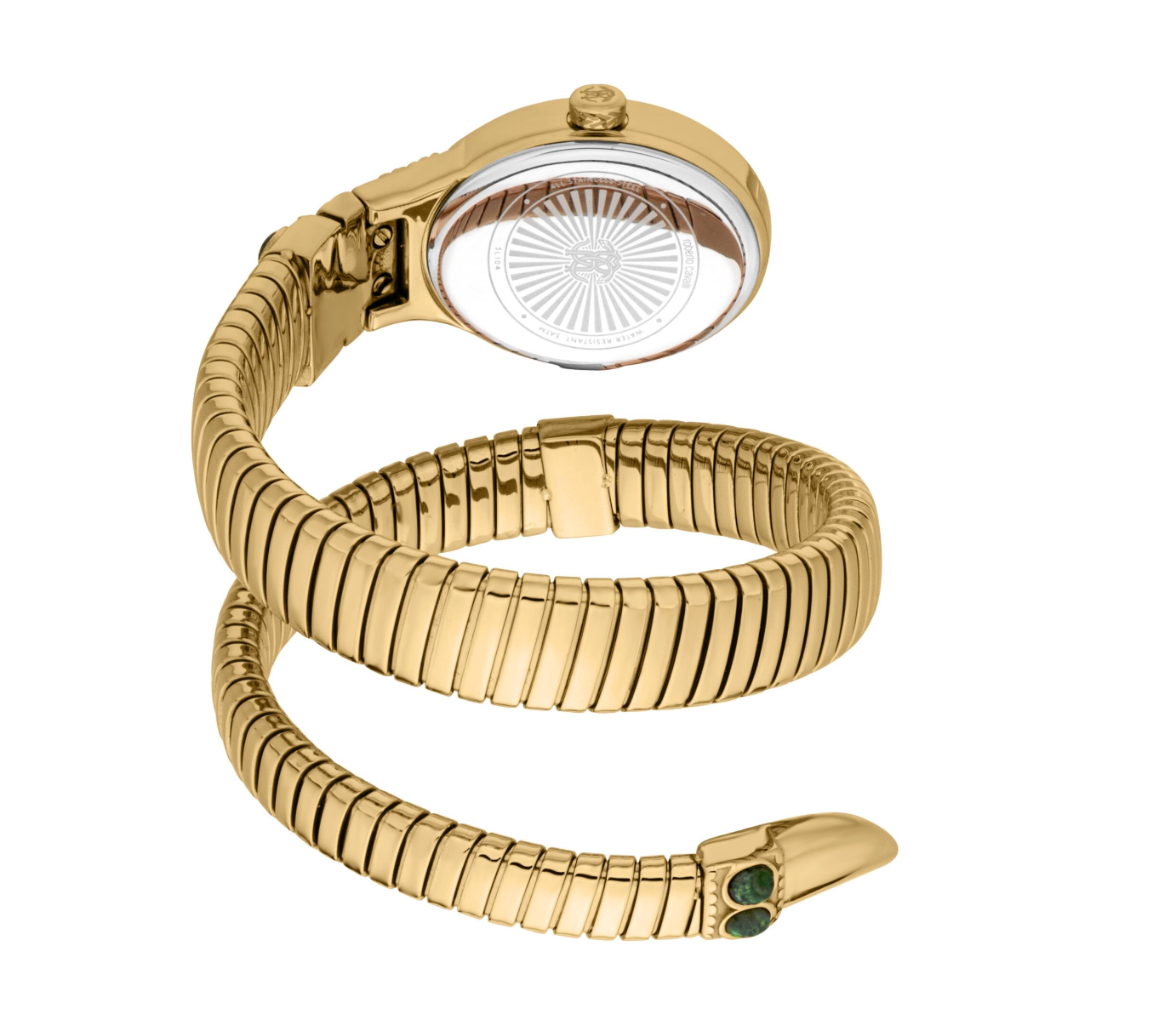 Roberto Cavalli Women RC5L104M0035 Quartz Watch - Gold-Tone