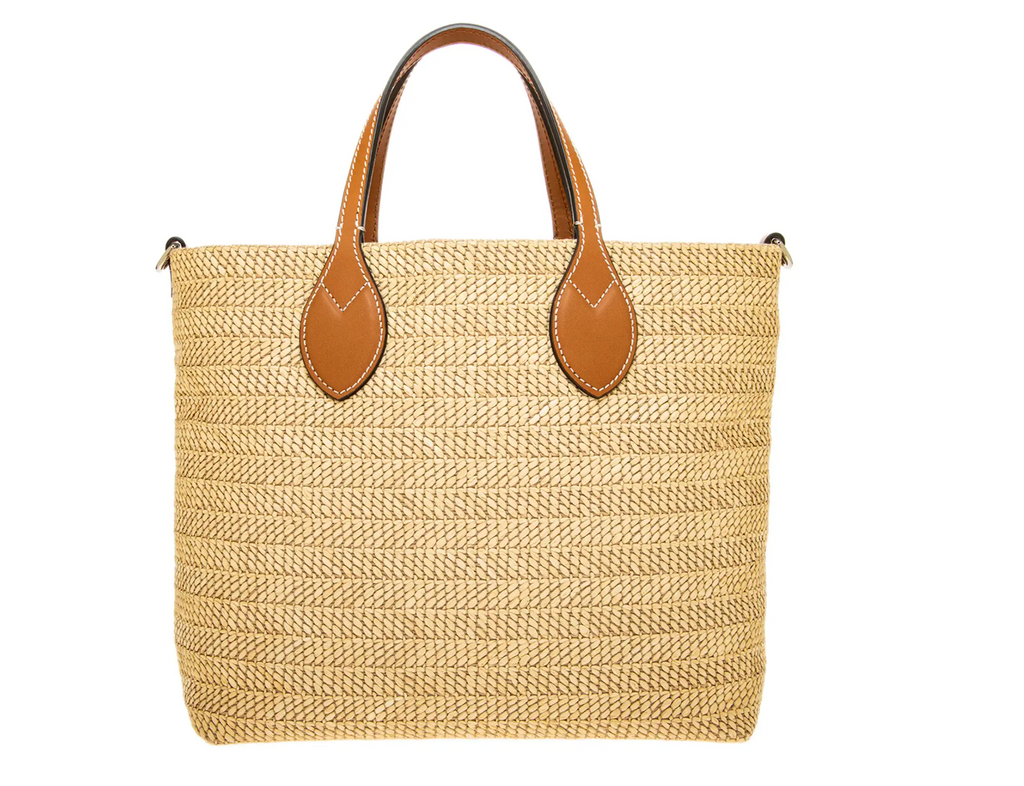 Gucci Raffia Tote Bag