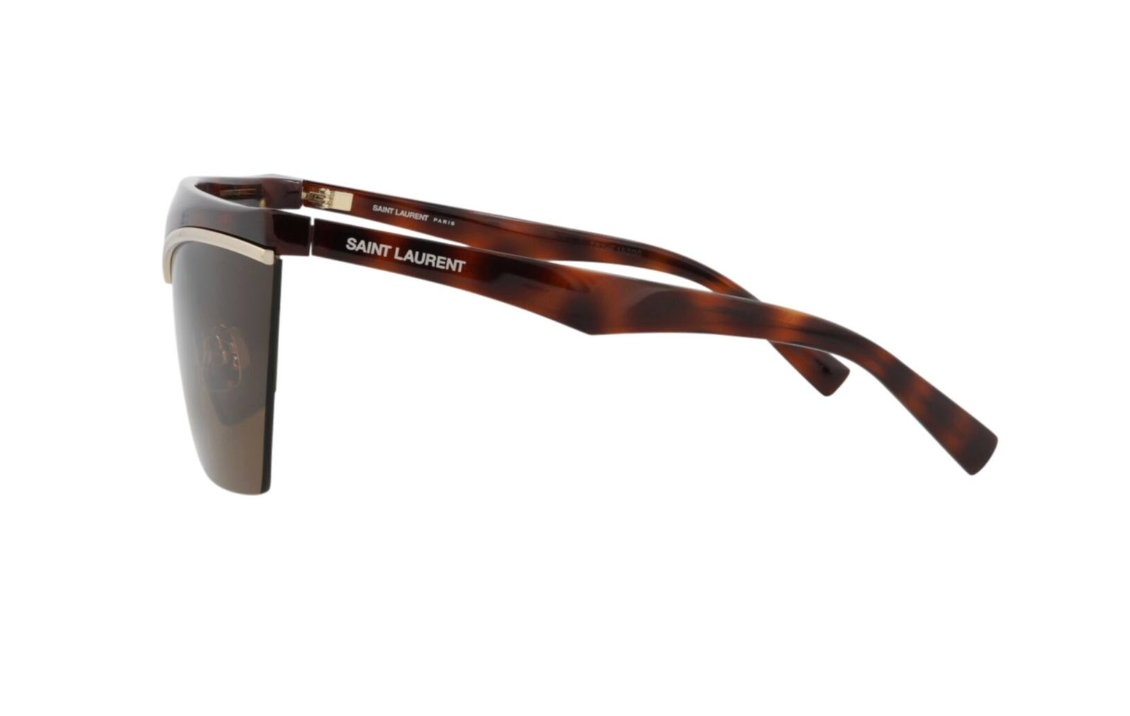 Saint Laurent Shield-Frame Injection Sunglasses