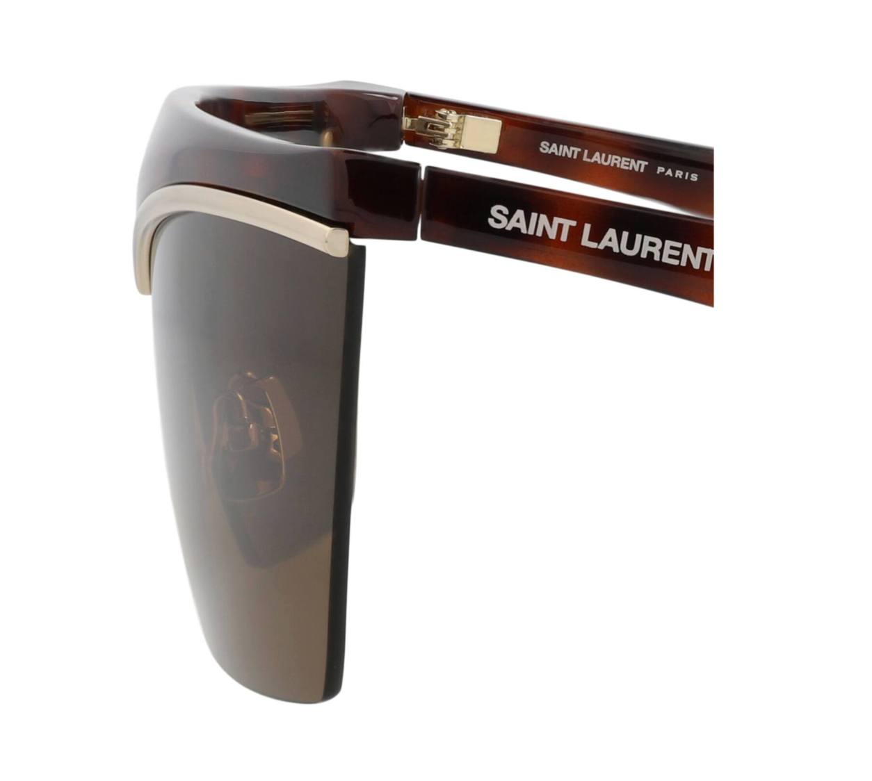 Saint Laurent Shield-Frame Injection Sunglasses