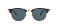 Montblanc Square-Frame Metal Sunglasses