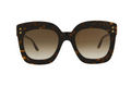 Montblanc Square-Frame Metal Sunglasses