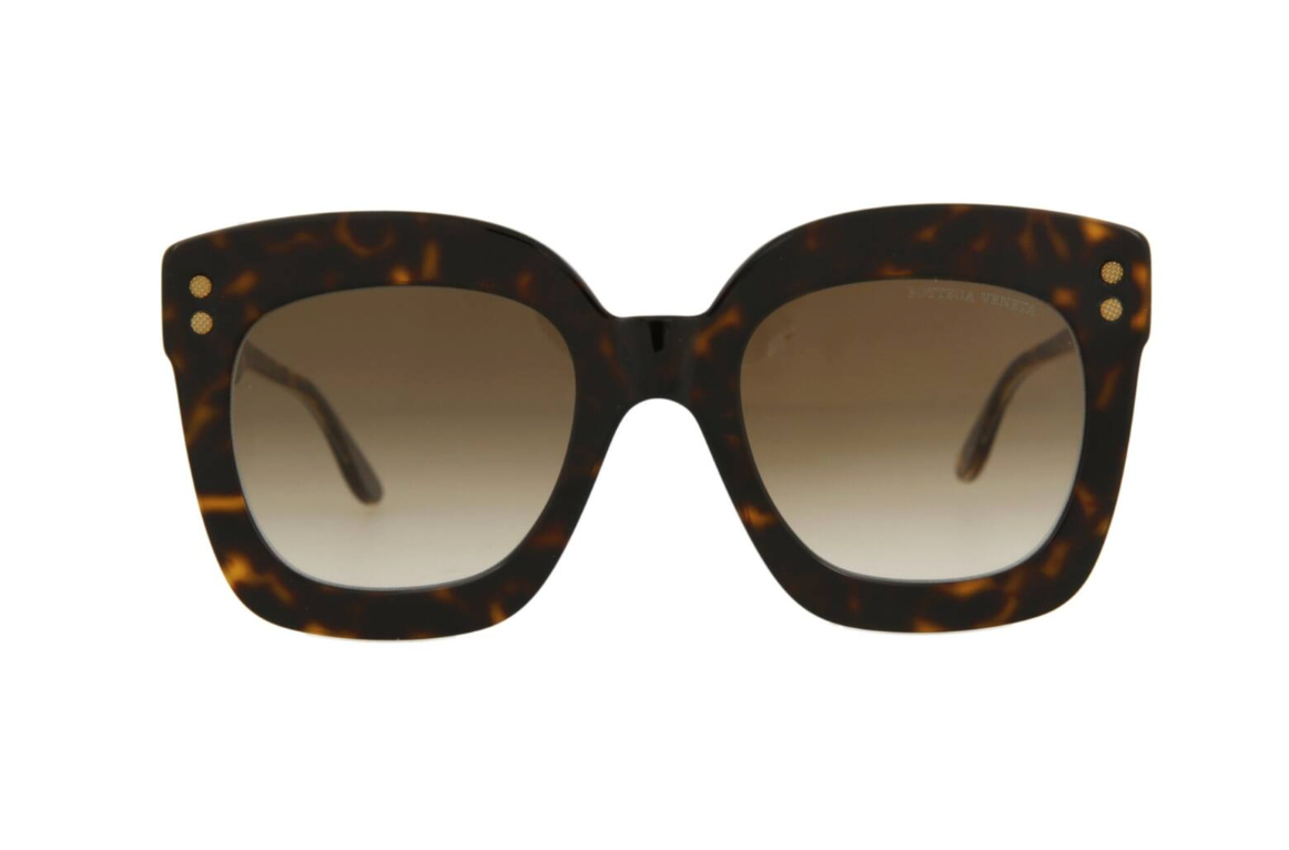 Montblanc Square-Frame Metal Sunglasses