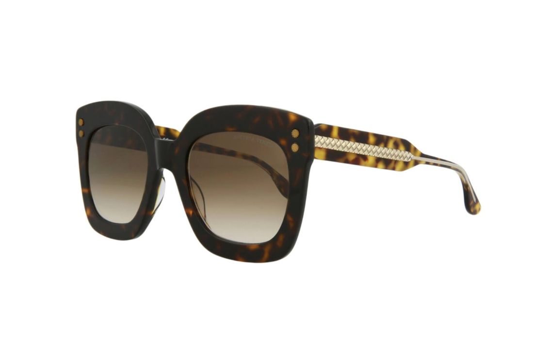 Montblanc Square-Frame Metal Sunglasses