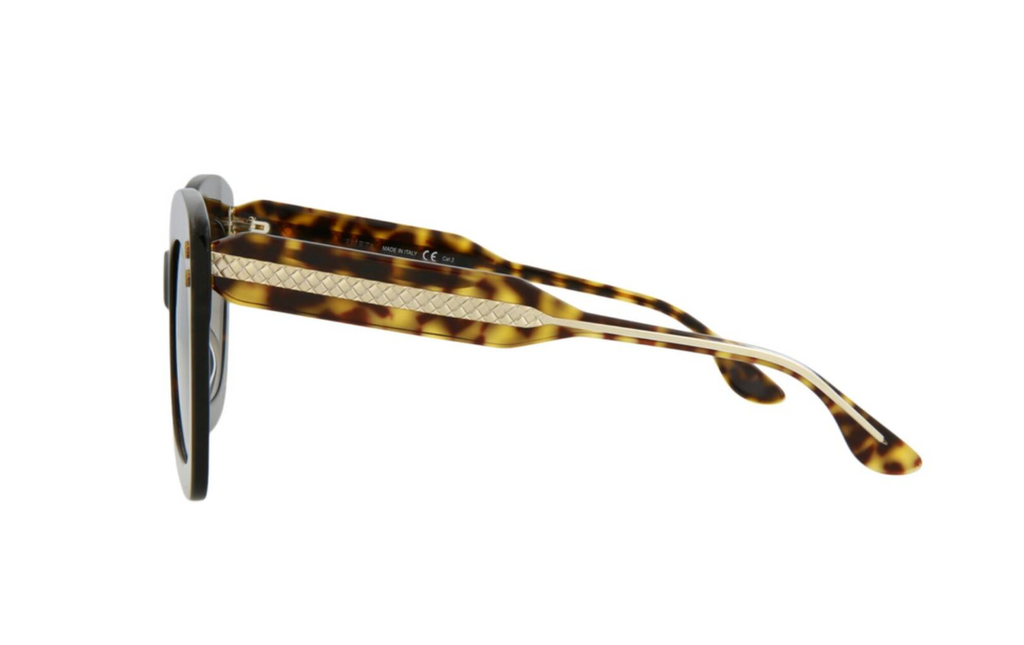 Montblanc Square-Frame Metal Sunglasses