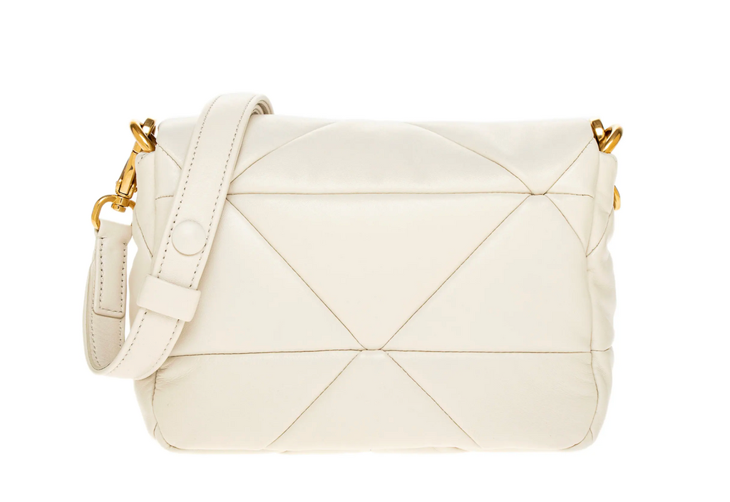 Prada Nappa Leather Padded Shoulder Bag