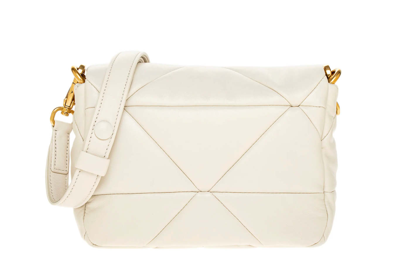 Prada Nappa Leather Padded Shoulder Bag