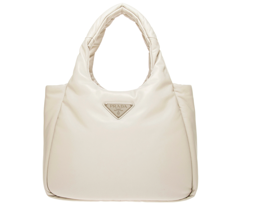 Prada Medium Soft Nappa Leather Tote Bag
