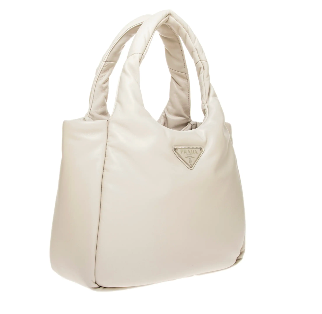 Prada Medium Soft Nappa Leather Tote Bag