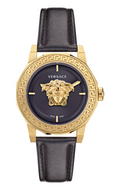 Versace Medusa Deco Leather Watch