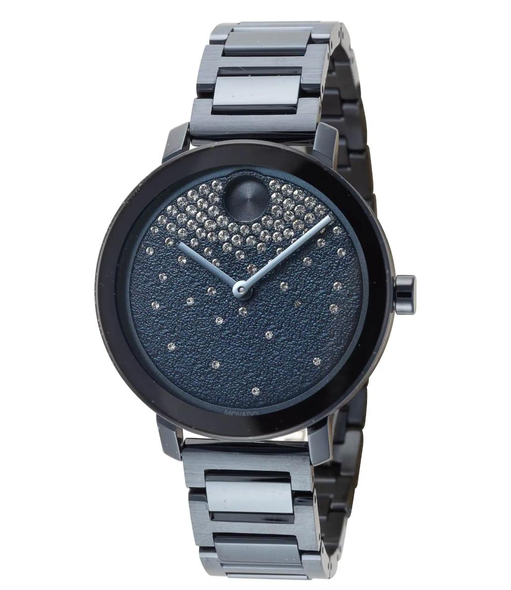 Movado Women's Bold 34mm Quartz Watch 3600706 - Blue - One Size