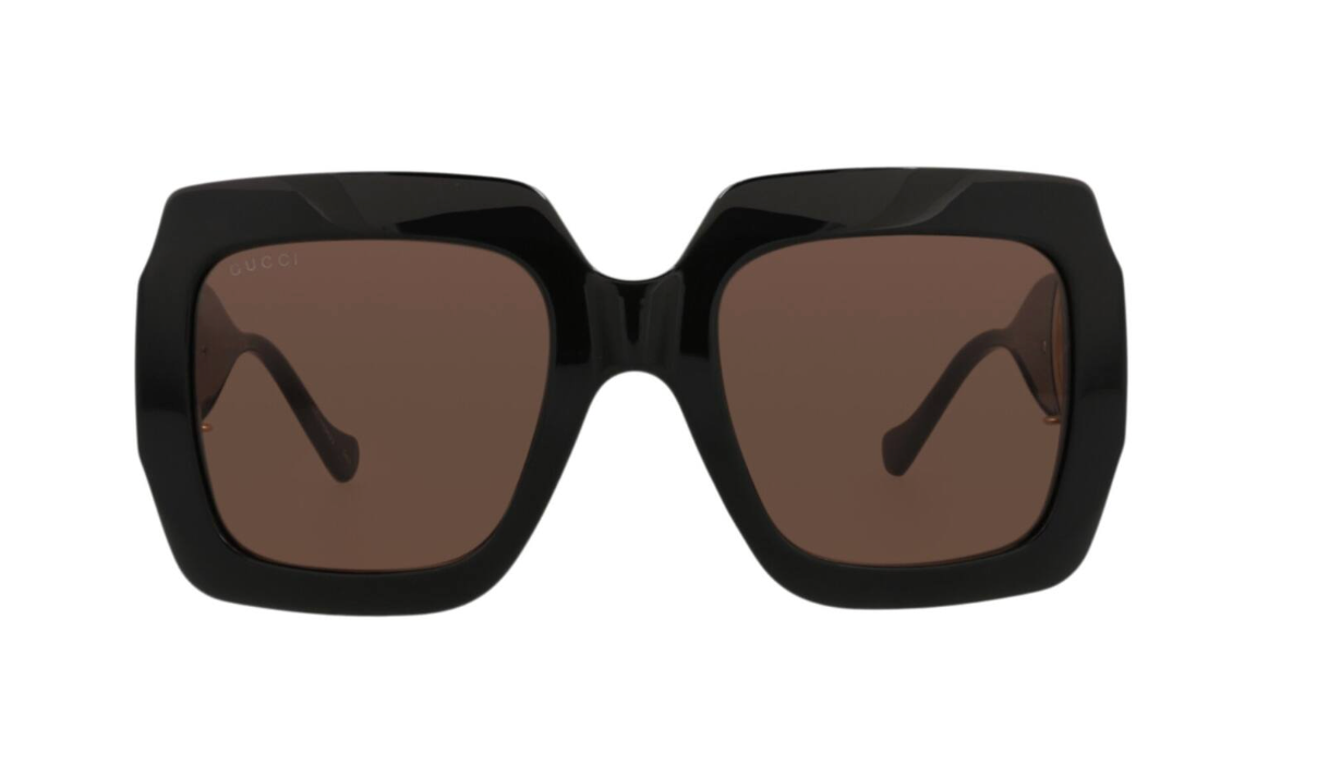 Gucci Square-Frame Injection Sunglasses