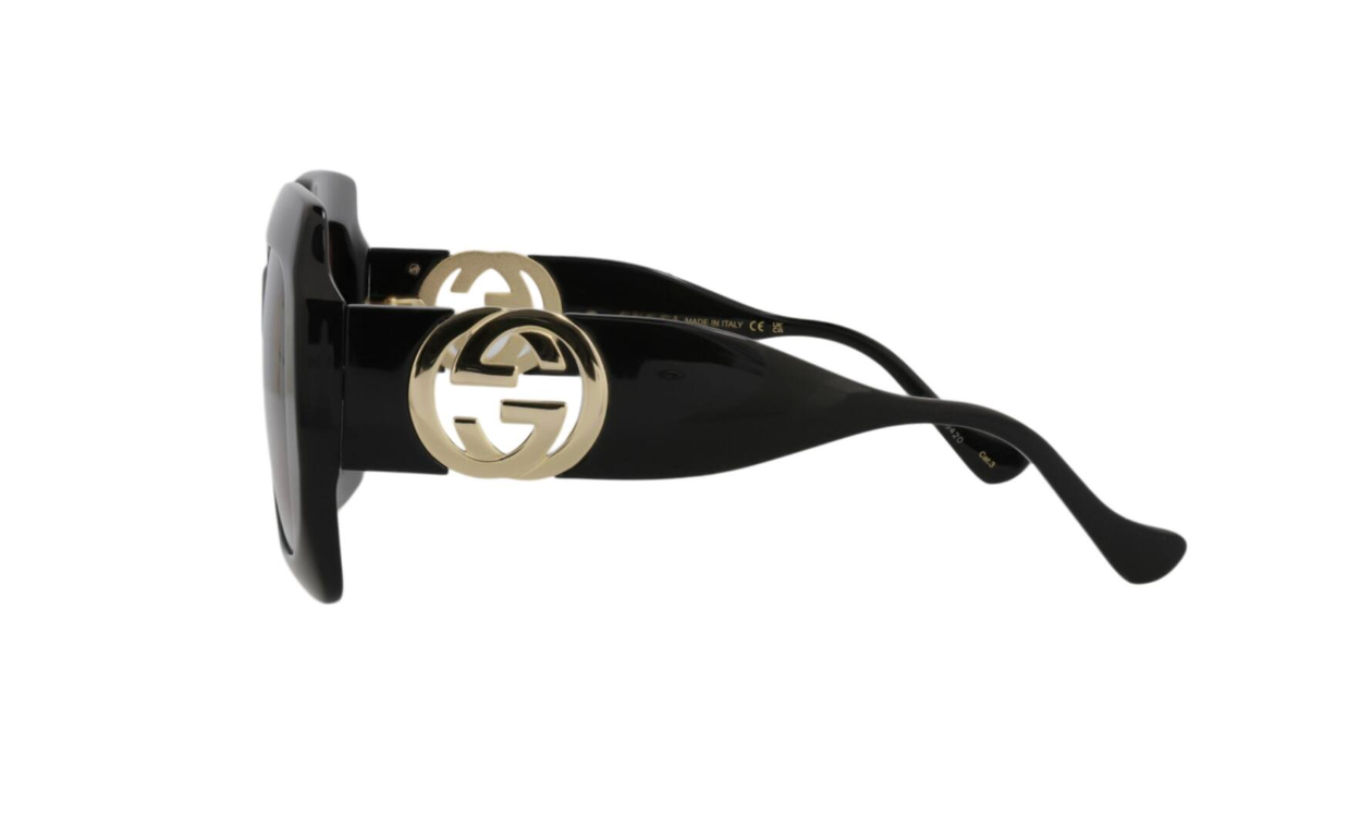 Gucci Square-Frame Injection Sunglasses
