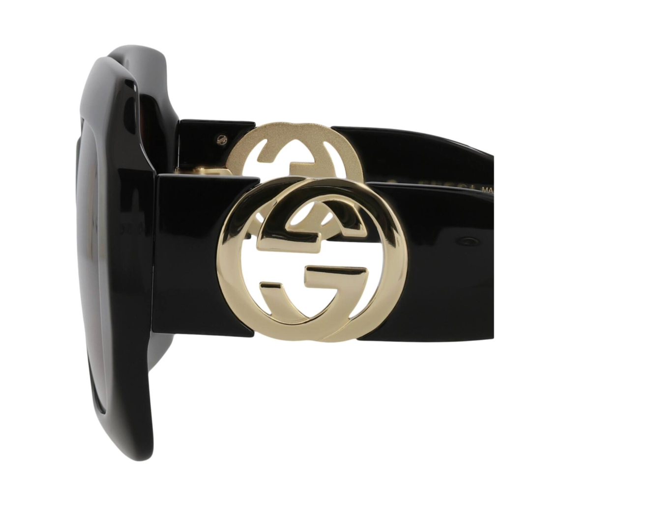 Gucci Square-Frame Injection Sunglasses