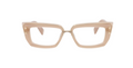 Balmain Cat Eye-Frame Acetate Optical Frames - Nude Nude Transparent