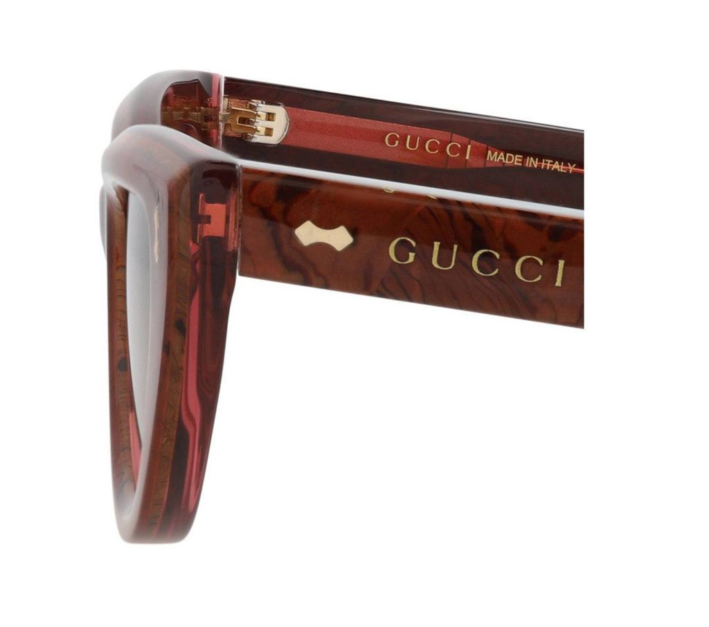 Gucci Cat Eye-Frame Recycled Acetate Sunglasses